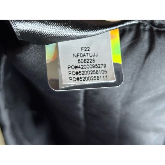 North Face Vest Mens Size Large Black Puffer Full Zip Outdoors - Picture 7 of 8